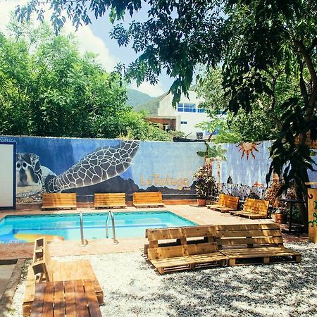 La Tortuga Hostel Taganga Bagian luar foto