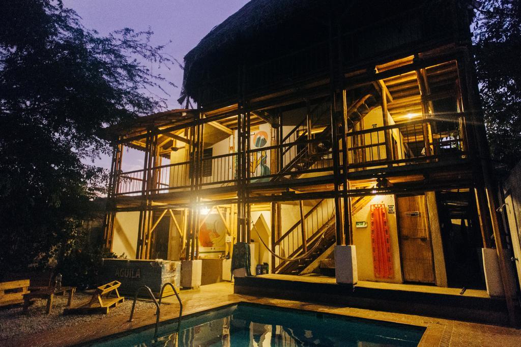 La Tortuga Hostel Taganga Bagian luar foto
