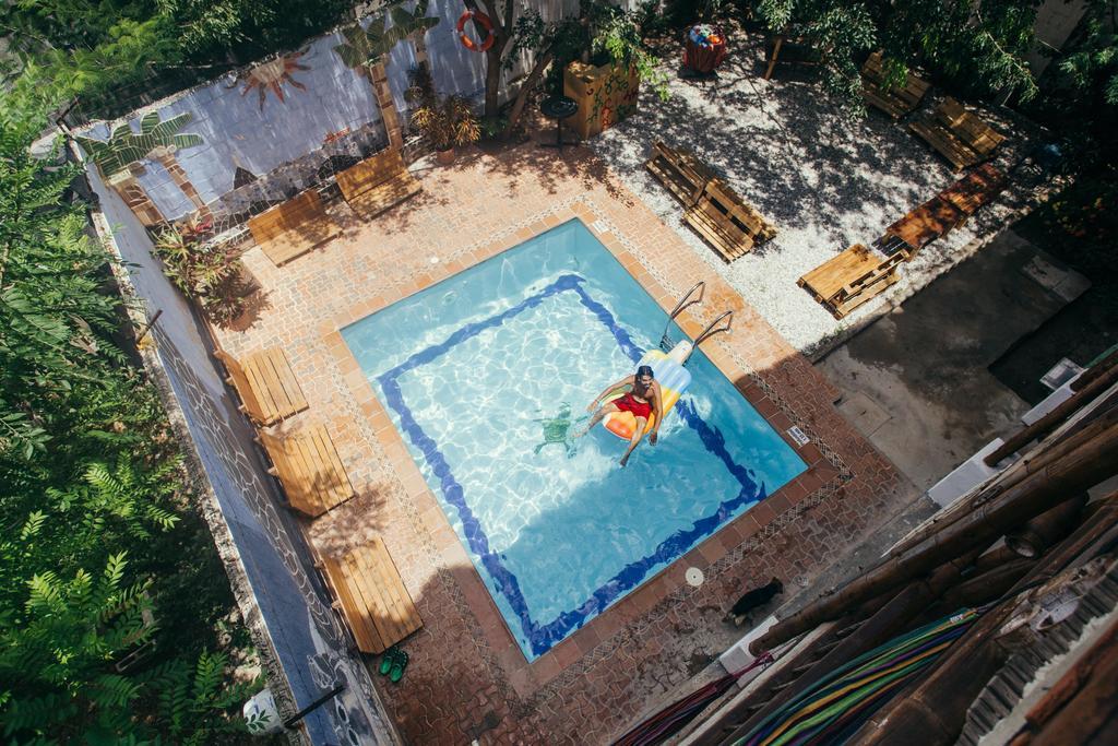 La Tortuga Hostel Taganga Bagian luar foto