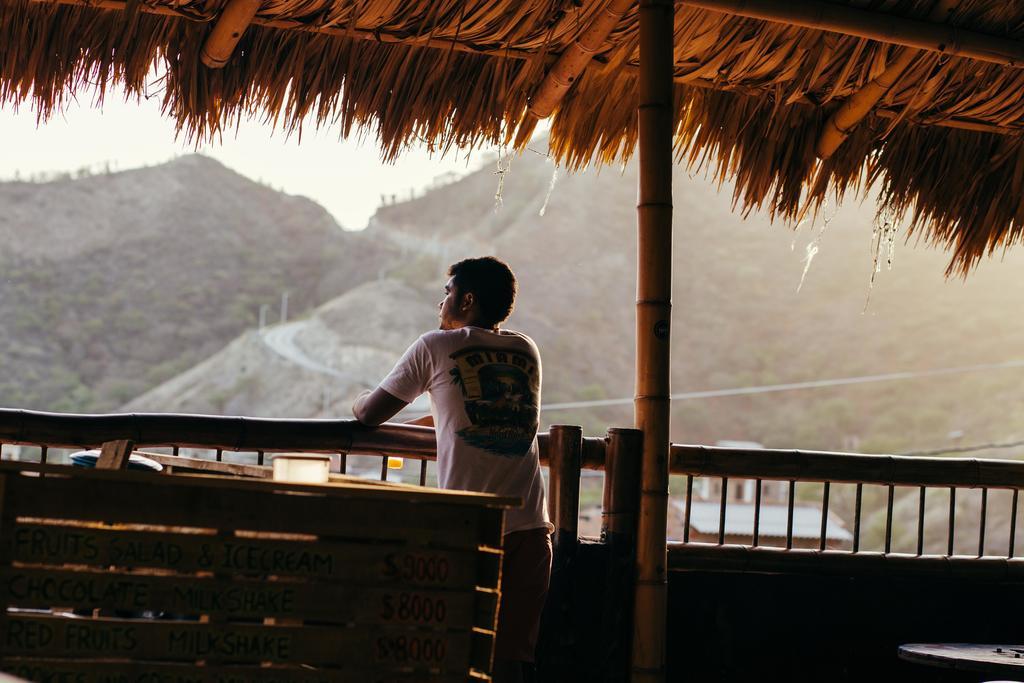La Tortuga Hostel Taganga Bagian luar foto
