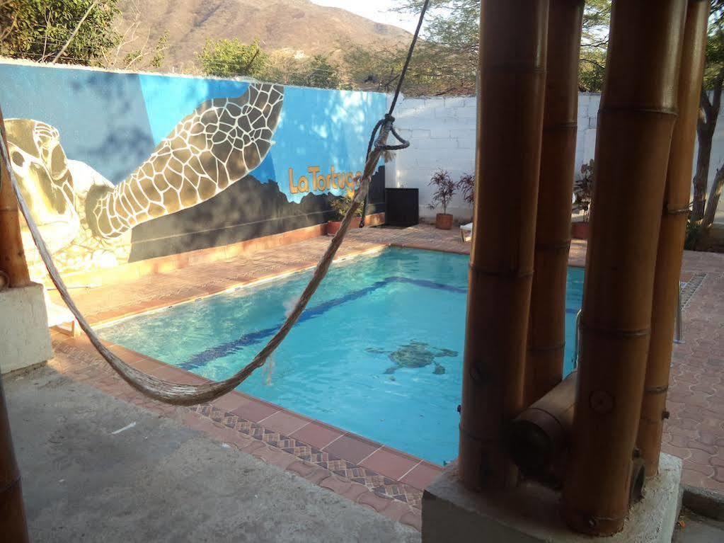 La Tortuga Hostel Taganga Bagian luar foto