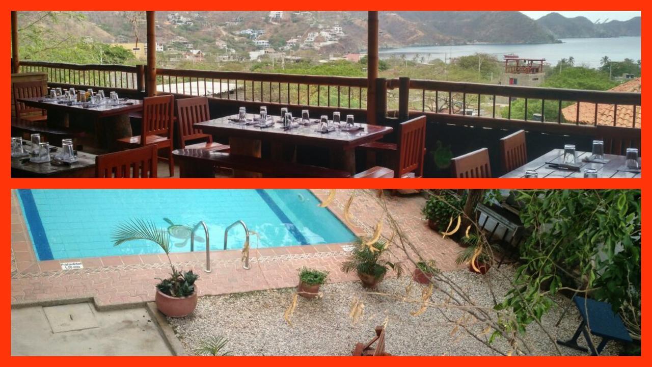 La Tortuga Hostel Taganga Bagian luar foto